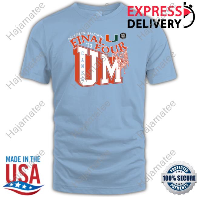 Ncaa Miami Hurricanes 2023 Final Four Local T-Shirt