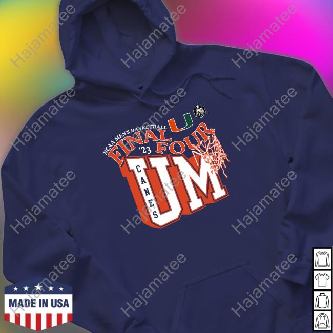 Ncaa Miami Hurricanes 2023 Final Four Local Hoodie
